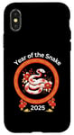 iPhone X/XS Funny Chinese Zodiac Year Of the Snake 2025 Happy New Year Case