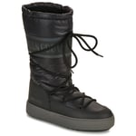 Moon Boot Vinterstövlar MB LTRACK HIGH NYLON WP Svart dam