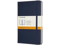 Moleskine Classic, Monokromatiskt, Blå, 208 Ark, Linjerat Papper, Inbunden, Universal