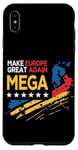 Coque pour iPhone XS Max Pro EU - Make Europe Great Again - Mega