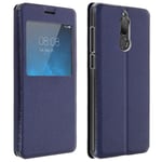 Clear View Case for Huawei Mate 10 Lite Ultra-thin - Navy