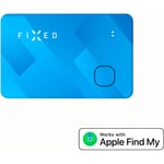 FIXED Tag Card Tracker til Apple Find My, blå GPS Tracker