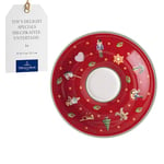 Villeroy & Boch – Toy's Delight Specials Espresso Saucer, Saucer for Espresso Cups, Small Porcelain Plate with Christmas Motif, Plate for Biscuits, 12 cm Ø, Dishwasher-Safe, Microwave-Safe