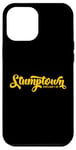 Coque pour iPhone 12 Pro Max STUMPTOWN Portland OU Conception de script originale