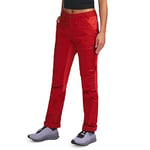 Fjallraven 89583-321-333 Abisko Lite Trekking TRS W Reg Pants Women's Cabin Red-Rowan Red Size 38