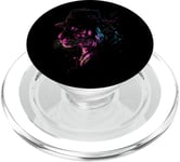 Colorful Tiger Fedora Midnight Artistic Vibe PopSockets PopGrip for MagSafe