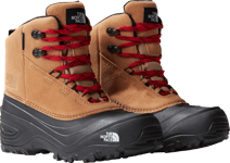 The North Face The North Face Kids' Chilkat V Lace Waterproof Hiking Boots Almond Butter/TNF Black 32, ALMOND BUTTER/TNF BLACK