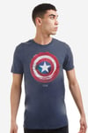 Captain America Paint Shield T-Shirt