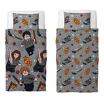 Harry Potter Gryffindor Single Duvet Cover & Pillowcase Kids Bedding Set LEGO