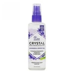 Mineral Deodorant Body Spray Lavender & White Tea 4 oz By Crystal