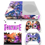 Kit De Autocollants Skin Decal Pour Console De Jeu Xbox One S Corps Complet Fortnite Fortnite, T1tn-Xboxones-1387