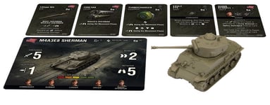 World of Tanks Miniature Game Expansion: American - M4A3E8 Sherman (Easy Eight)