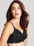 Panache Andorra Non Wired Full cup Bra - Black, Black, Size 32J, Women