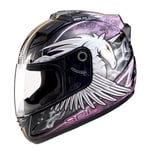 Casques de Moto, Casques de vélo, Casque féminin Hiver Pleine Couverture de la Moto de la Moto de la Moto de la Moto de la Moto de la Moto de la Moto complète de la purple3-XXL