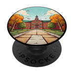 Cool Schoolyard for back to school lovers and books fans PopSockets Adhesive PopGrip