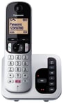 Panasonic KXTGC260ES Cordless Phone w/ Answer Machine Single