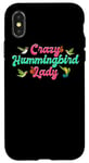 iPhone X/XS Funny Crazy Hummingbird Lady Humming Bird Watching Birds Case