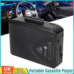 Portable Tape AM/FM Radio Retro Cassette Music Cassette Player Walkman Tape UK