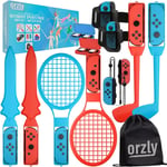 Orzly Switch Sports Games 2024 Accessories Bundle Pack for Nintendo Switch & Swi