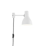 Anglepoise - Type 75 Wall Lamp Alpine White, Matt Aluminium, Excl. LED 10W E27 IP20 - Yöpöydän valaisimet - Sir Kenneth Grange - Valkoinen