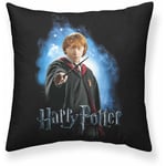 Harry Potter - Housse de coussin Ron Weasley Noir Multicouleur 50 x 50 cm