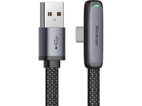 Usb-Kabel Mcdodo Usb Till Usb-C-Kabel Mcdodo Ca-3340 6A 90 Grader 1,2 M