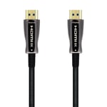 Aisens - A153-0521 - Cable HDMI V2.1 AOC ultra haute vitesse/HEC 8K60Hz 4K120Hz 4:4 48Gbps, A/M-A/M, noir, 50m