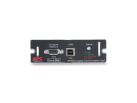 APC Legacy Communications SmartSlot Card - Carte de supervision distante - SmartSlot - USB, série - noir - pour Smart-UPS 1000, 2200, 3000; Smart-UPS RT 3000, 5000; Smart-UPS X 1000, 1500, 2000, 3000