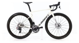 specialized tarmac s works carbone axs 12v    blanc   velo de route   specialized   bon etat