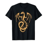 Fire Dragon Dungeon Mythical Creature Dragon T-Shirt