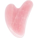 Gua Sha-massagverktyg i rosékvarts, jade GuaSha-ansiktsverktyg, Gua-Sha-sten för nacke och kroppsspa