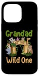 Coque pour iPhone 14 Pro Max Grandad Of The Wild One Zoo Famille Safari Jungle