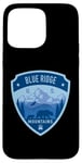 Coque pour iPhone 15 Pro Max Motif Blue Ridge Mountains USA