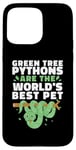 iPhone 15 Pro Max Green Tree Pythons Are The World's Best Pet Case