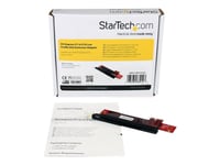 Startech.Com Pci Express X1 To X16 Low Profile Slot Extension Adapter - Pcie X1 To X16 Adapter (Pex1to162) - Pcie X1 Til Pcie X16 Sporadapter - For P/N: Bndtb10gi, Bndtb210gsfp, Bndtb310gndp, Bndtb410gsfp, Bndtb4m2e1, Bndtbusb3142