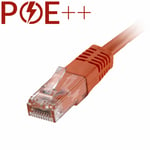 Cablenet 20m Cat6 RJ45 Orange U/UTP PVC 24AWG Flush Moulded Booted Pat