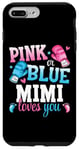 iPhone 7 Plus/8 Plus Pink Or Blue Mimi Loves You Boxing Gender Reveal Party Case