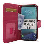 New Standcase Wallet Samsung Galaxy S8 (G950F) (Hotpink)