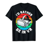 Virtual Reality Athlete Funny VR Gamer Console Headset T-Shirt