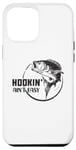 Coque pour iPhone 14 Plus hookin' ain't easy vintage fisherman funny fishing dad