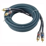 G88A DRCA-2 PRO luokan 2m RCA parikaapeli 2 x uros –