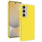 Avizar Case for Samsung Galaxy S24 FE Coins Antichoc Bumper, Yellow