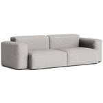 HAY-Mags Soft Low 2,5-personers Sofa Comb. 1, Ruskin 33 / Lysegrå Syning