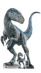 Blue's Mother Raptor Dinosaur Jurassic World Dominion Lifesize Cardboard Cutout