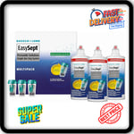 EasySept Hydrogen Peroxide Contact Lens Solution 3x 360 ml for Sensitive Eyes UK