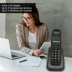 Cordless Phone Caller Id Hands Free Digital Cordless Telephone With Lcd Back MPF