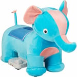 Goplus - Voiture électrique en Peluche pour Enfants, Jouet Véhicule en Animal, avec Guidon Antidérapant, Pédale, Musique, Housse Lavable, Jouet à