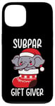 iPhone 13 Ugly Christmas Funny White Elephant Gift Subpar Gift Giver Case