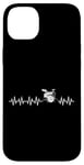 Coque pour iPhone 14 Plus Drums Heartbeat Musicien Groupes de musique Vintage Batterie Batteur