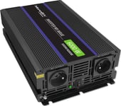 Qoltec Spenningsomformer Monolith 6000 Ms Wave | 12V Til 230V | 3000/6000W | Usb